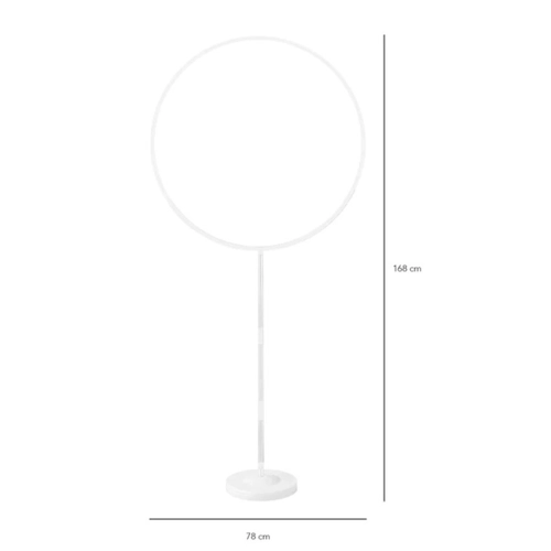 Stojak stelaż okrągły na balony wysoki 168 cm